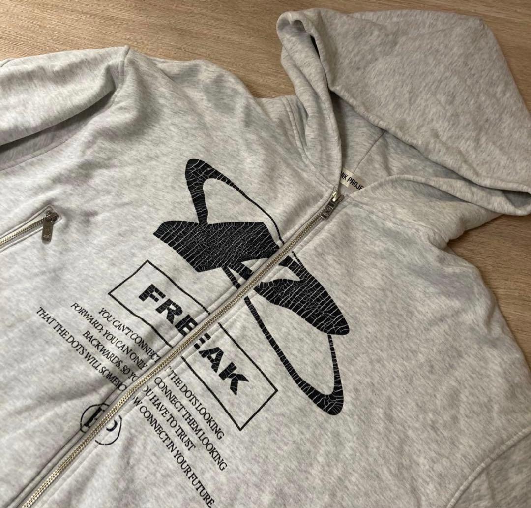 トップス prankproject FREAK Double Zip Hoodie