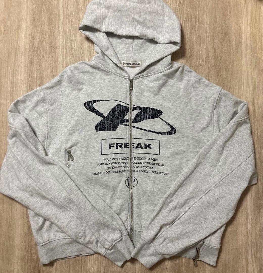 トップス prankproject FREAK Double Zip Hoodie