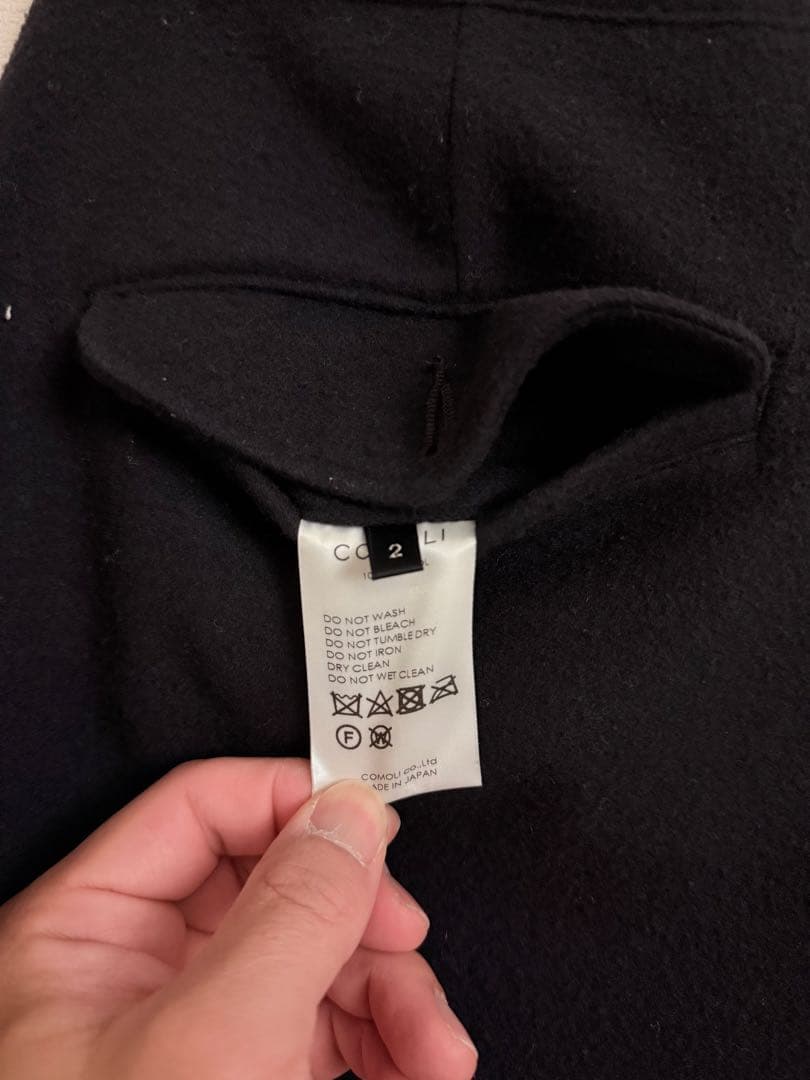 【レショップ別注】COMOLI Wool Napping pants