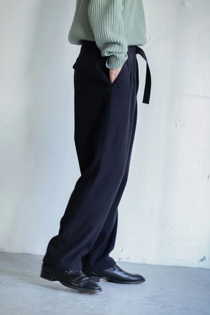 【レショップ別注】COMOLI Wool Napping pants