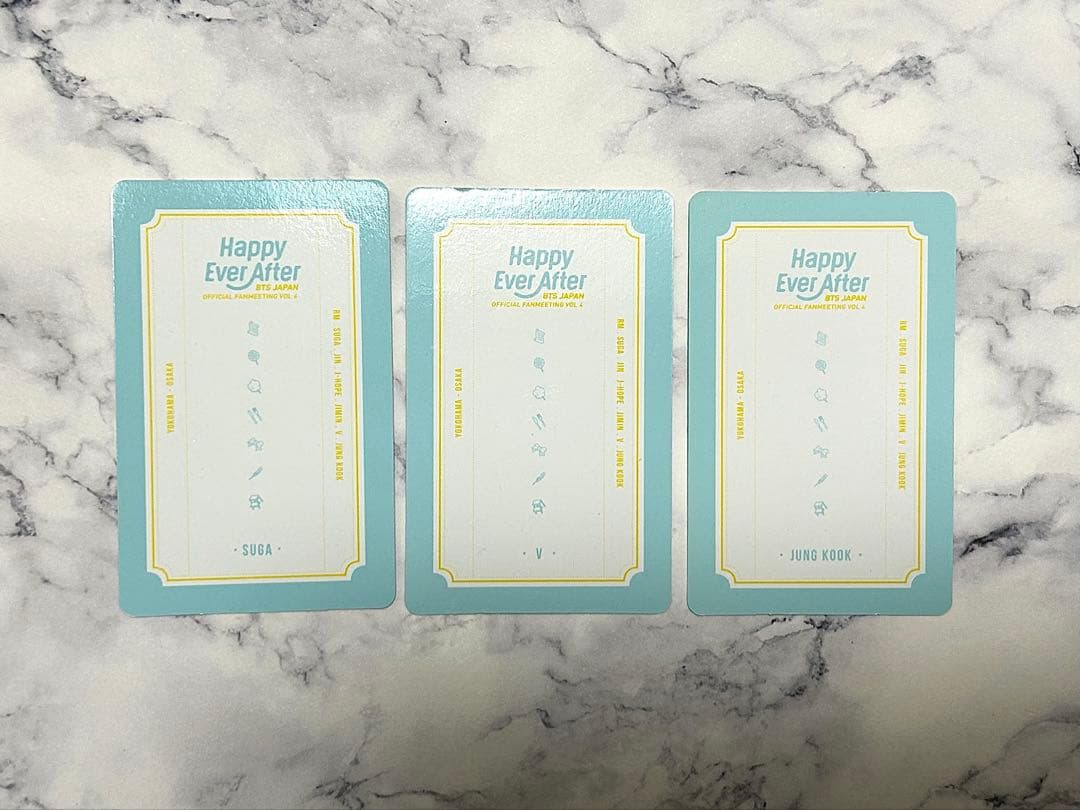 BTS ハピエバ HEAトレカ