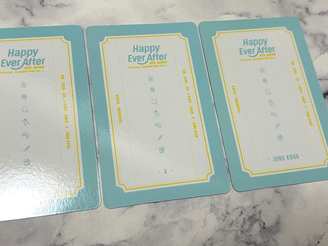 BTS ハピエバ HEAトレカ