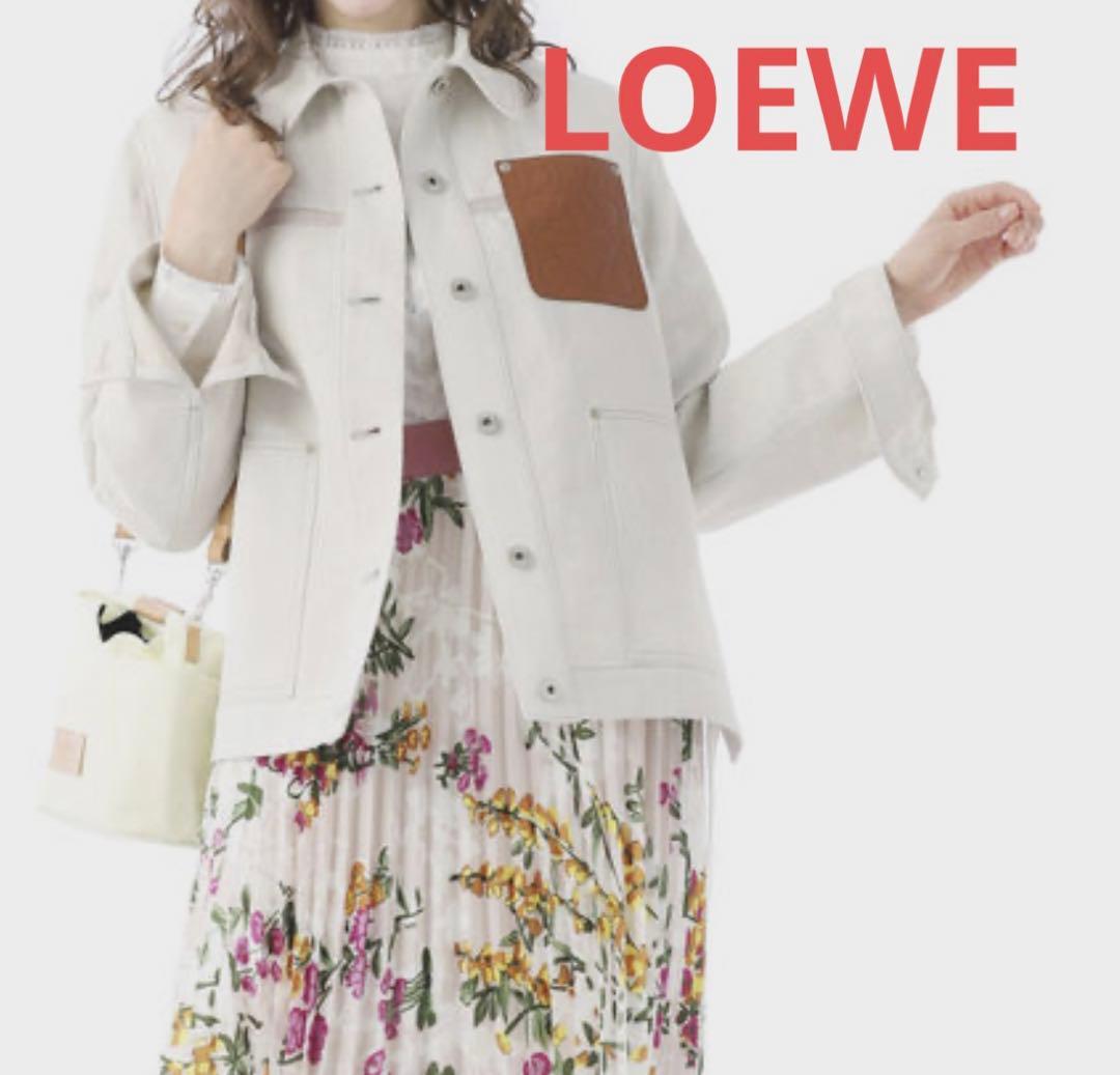 LOEWEワークウェア　ジャケット　デニム　サイズ36 ユニセックス