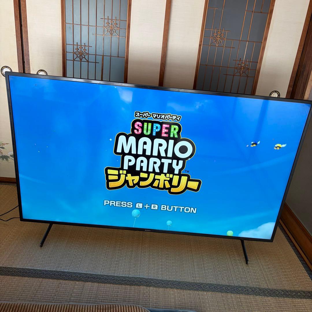 【極美品】SONY 4K液晶テレビ KJ-65X8000H リモコン付き