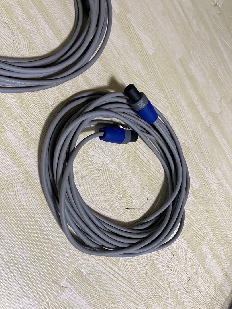 ★Vars CANARE スピコン スピーカーケーブル 10m×2本