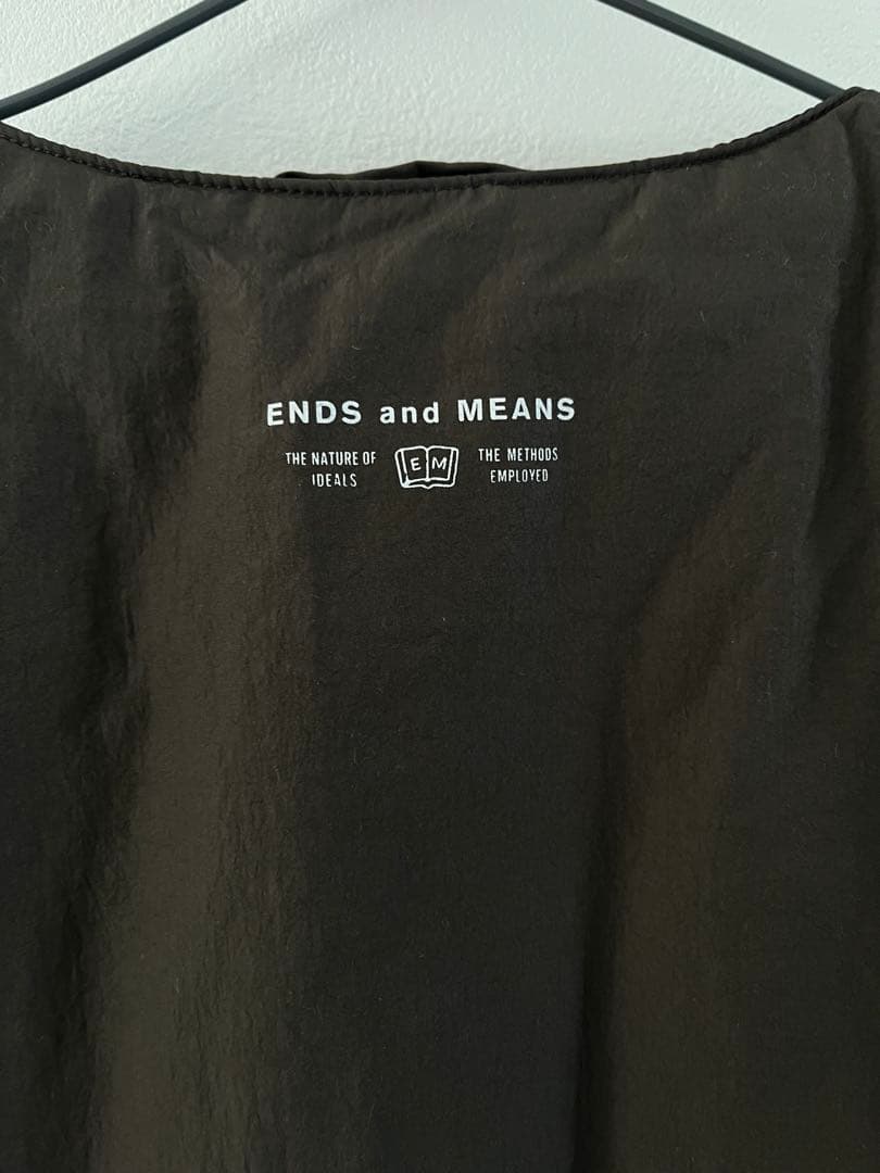 トップス ENDS and MEANS Tactical Puff Vest