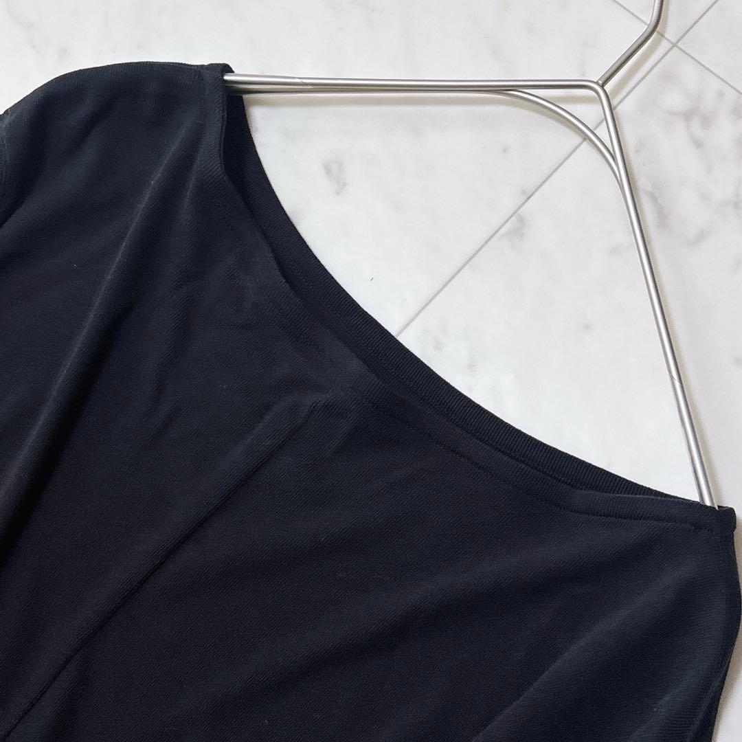 美品 センソユニコ 芽風 アシンメトリー 変形 チュニック ワンピース チュール