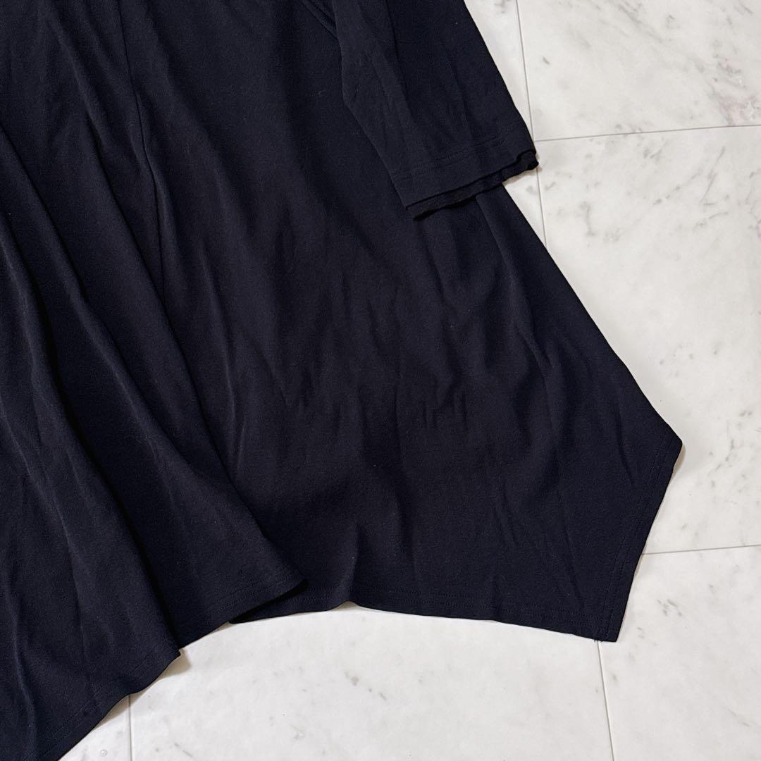 美品 センソユニコ 芽風 アシンメトリー 変形 チュニック ワンピース チュール