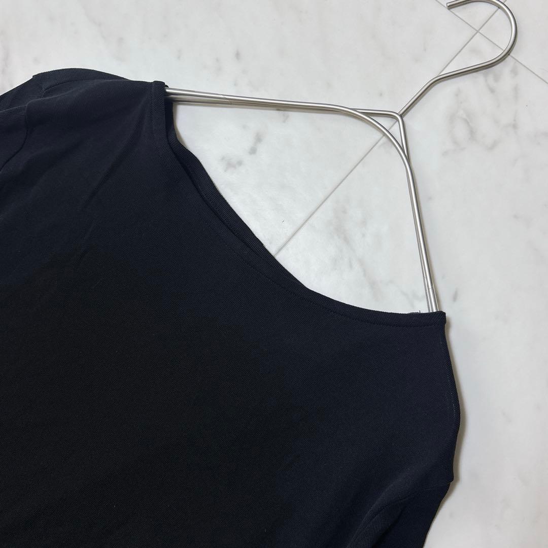 美品 センソユニコ 芽風 アシンメトリー 変形 チュニック ワンピース チュール