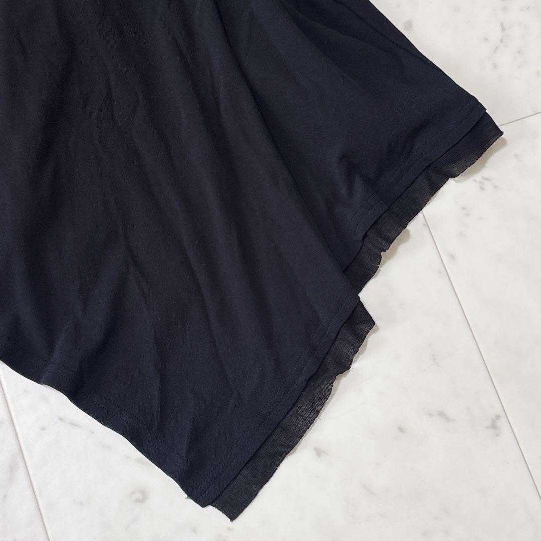 美品 センソユニコ 芽風 アシンメトリー 変形 チュニック ワンピース チュール