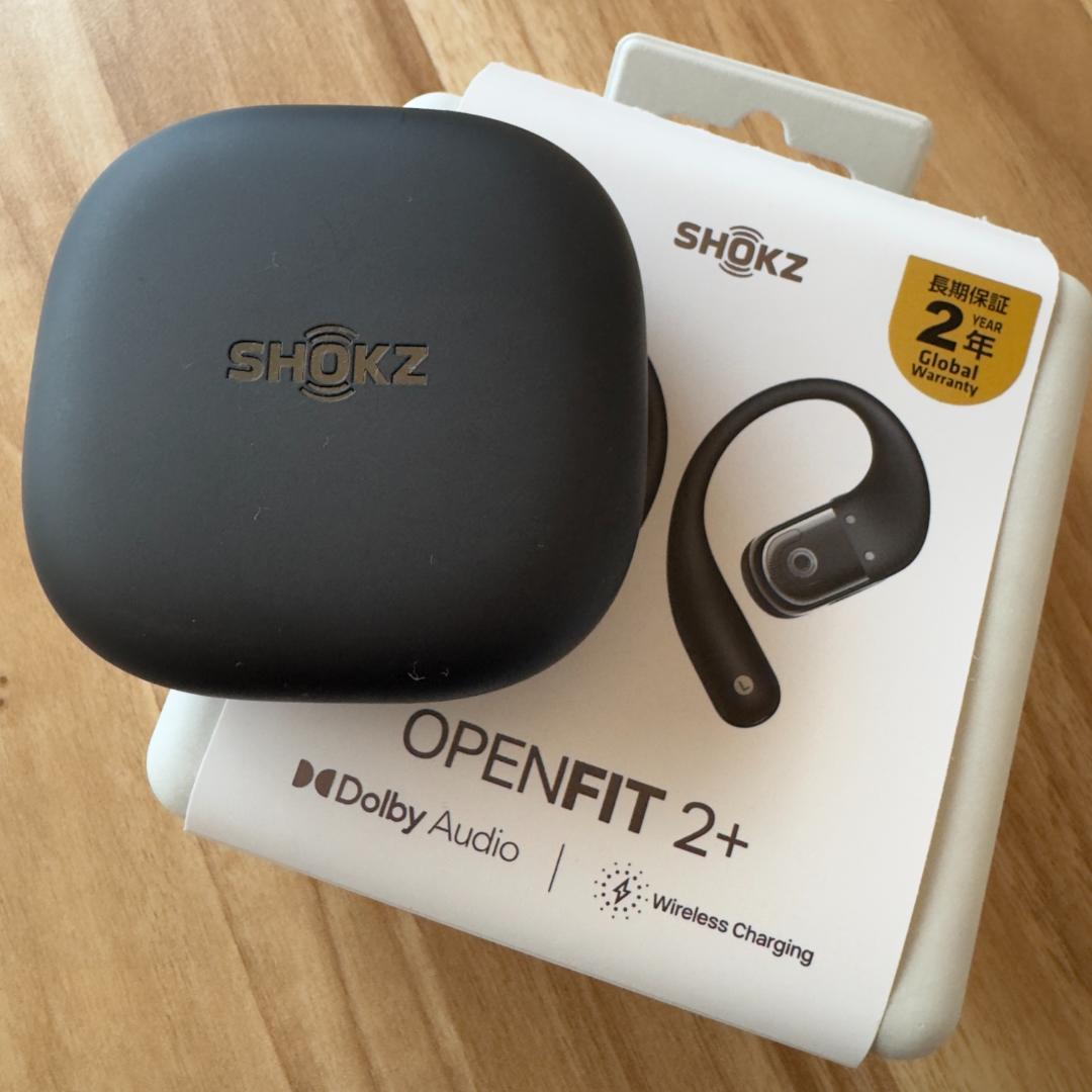 SHOKZ OPENFIT 2+ ワイヤレスイヤフォン