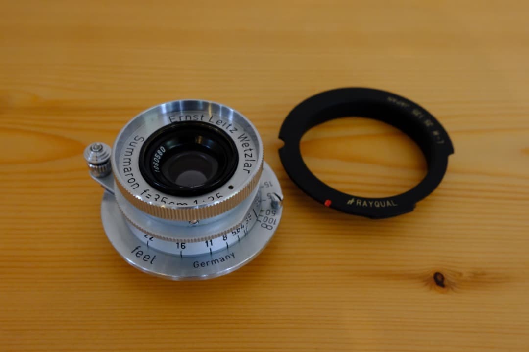 ズマロン Summaron L35mm F3.5 前期