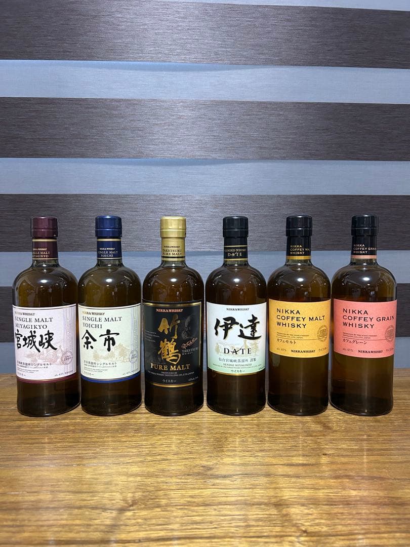 Nikka ウイスキー 6本セット
