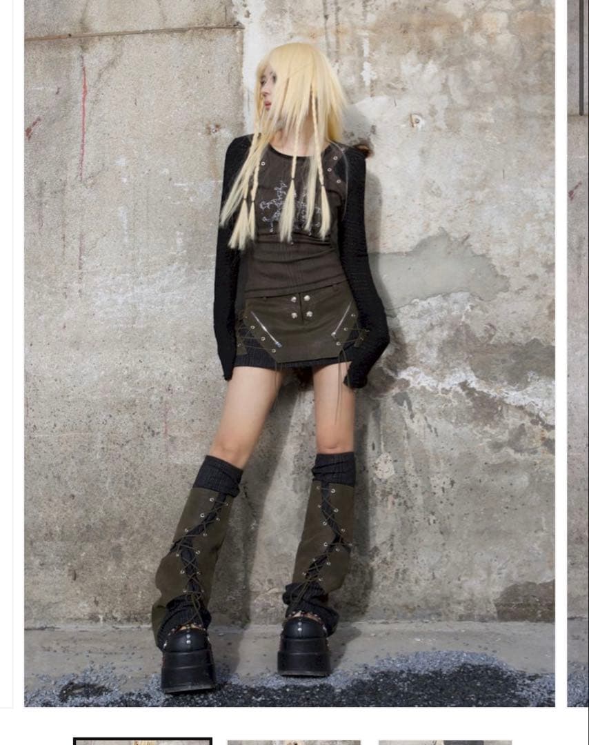 ARIADNAw スカート　レッグウォーマー　セット