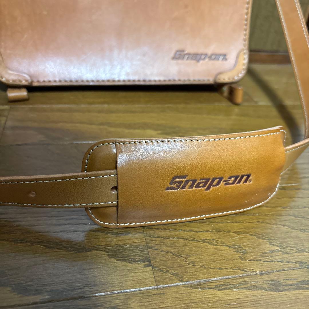 Snap-on スナップオン レザー ツールバッグ ツールケース 本革工具ケース