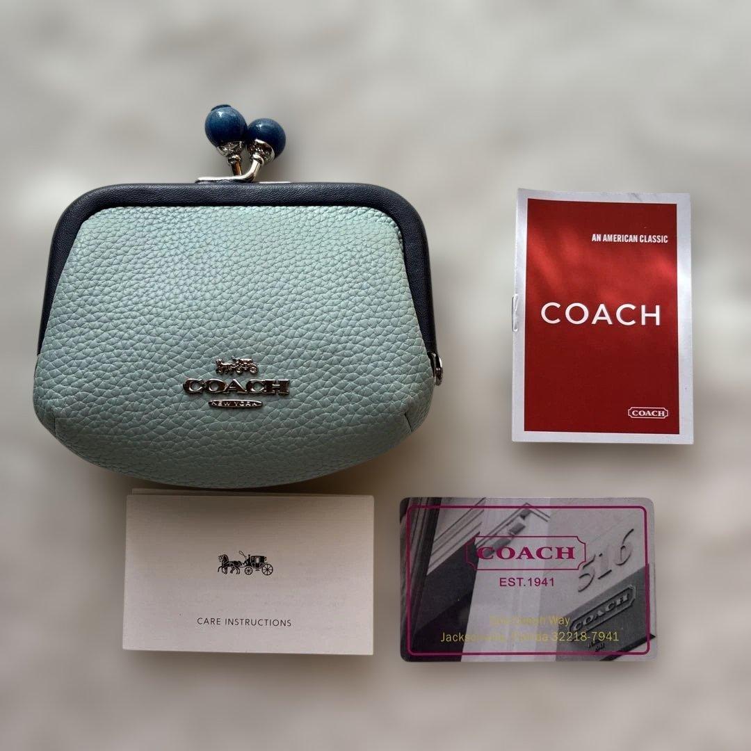 【新品未使用】がま口 ノラ キスロック カラーブロック 財布