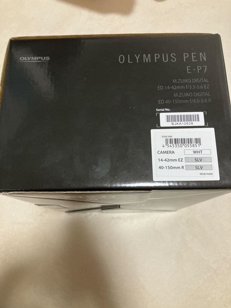 新品 OM SYSTEM PEN E-P7 EZダブルズームキット ホワイト