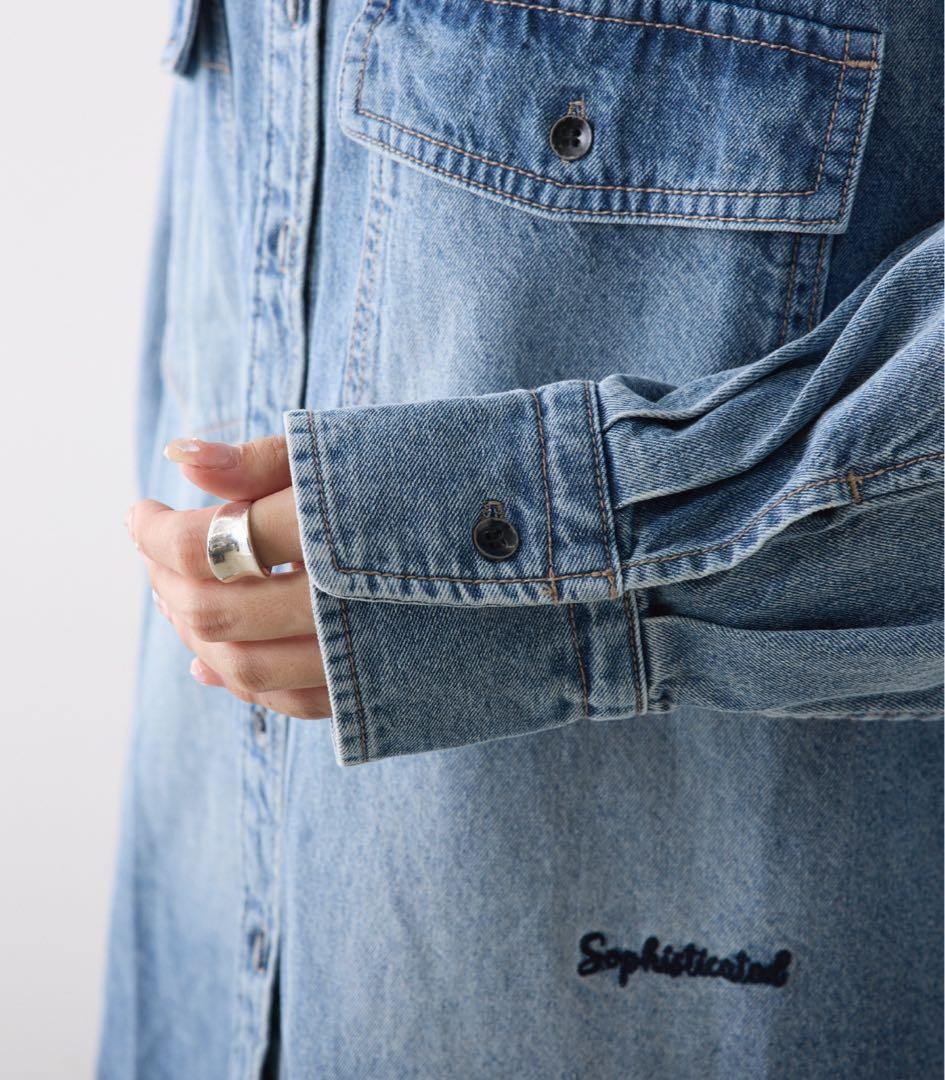 値下げ！ピュアルセシン　デニムジャケット　新品タグ付き