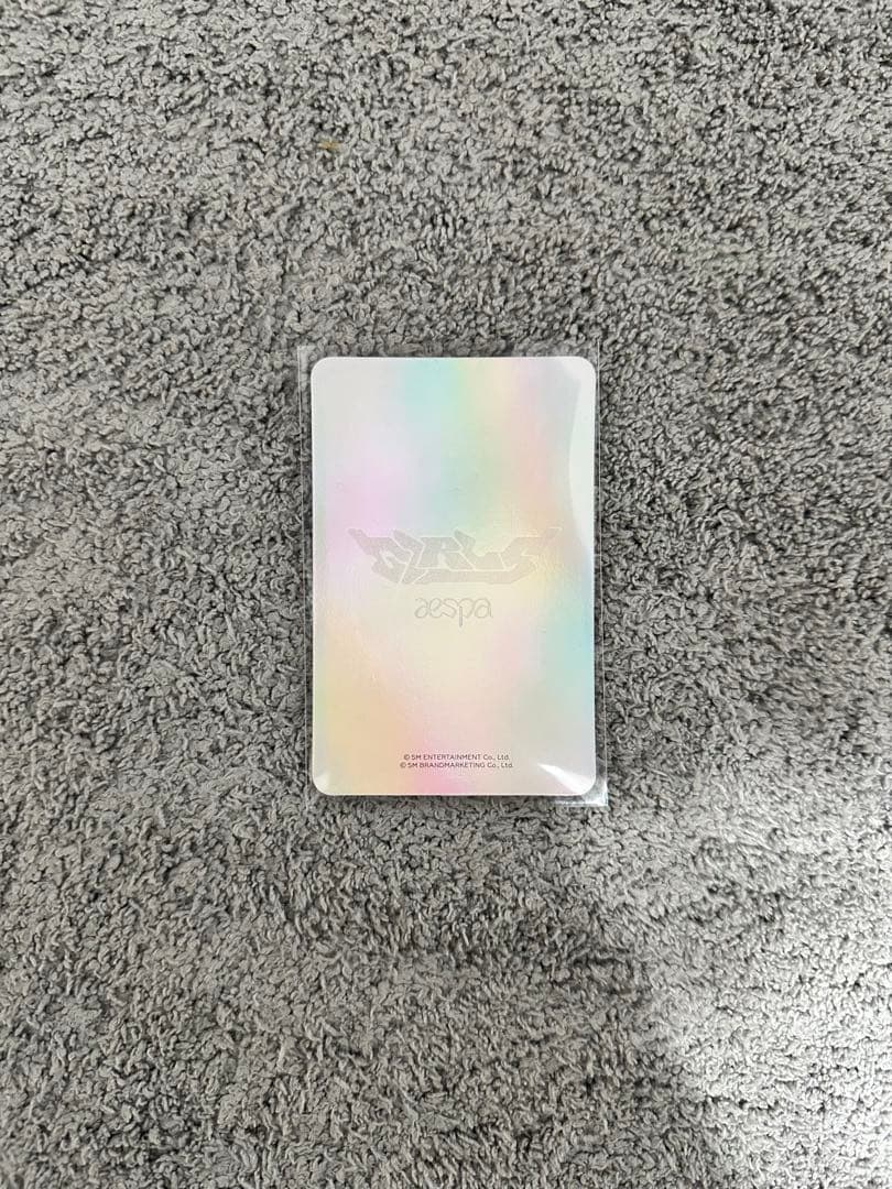 aespa ウィンター スペシャル トレカ