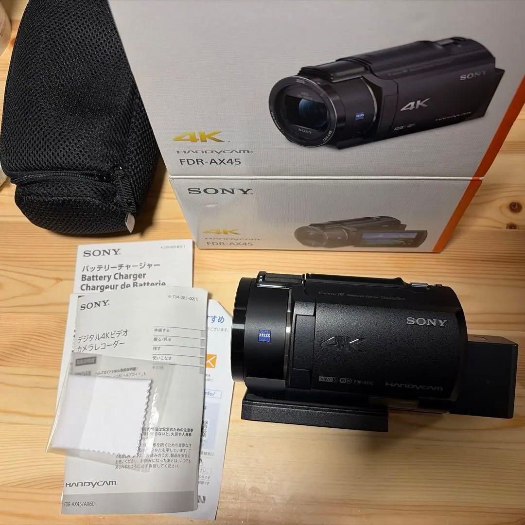 SONY FDR-AX45 4K ハンディカム