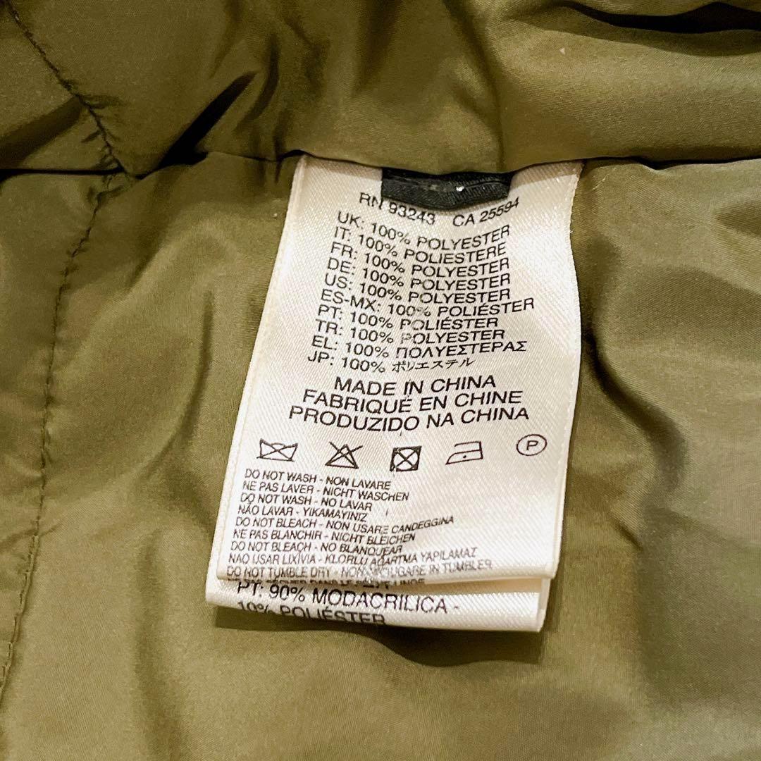 極美品✨　diesel モッズコート　ロング　ファー　カーキ　レディース