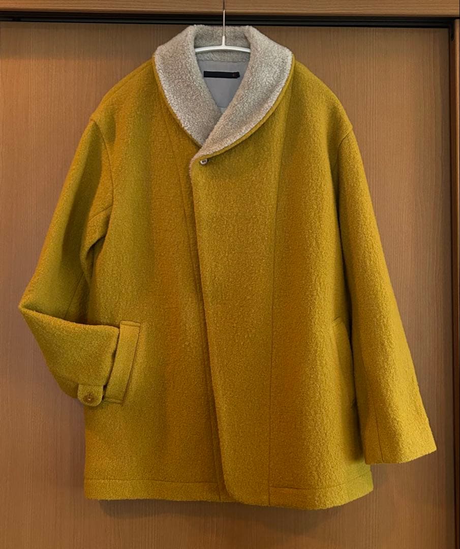 パラスパレス トオカ ウールコート ボア襟付き サイズ0