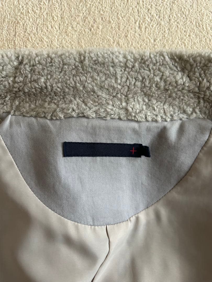 パラスパレス トオカ ウールコート ボア襟付き サイズ0