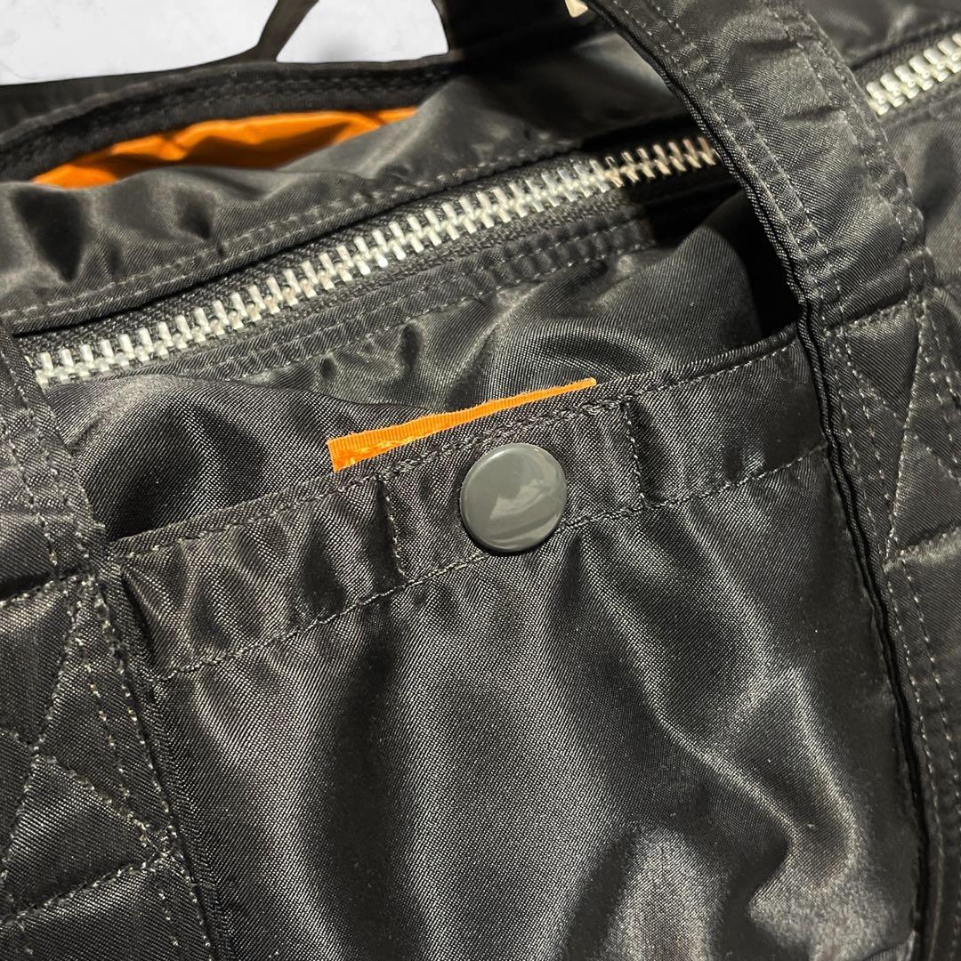 【美品】廃盤 ポーター 吉田カバン タンカー ミニボストンバッグ ブラック