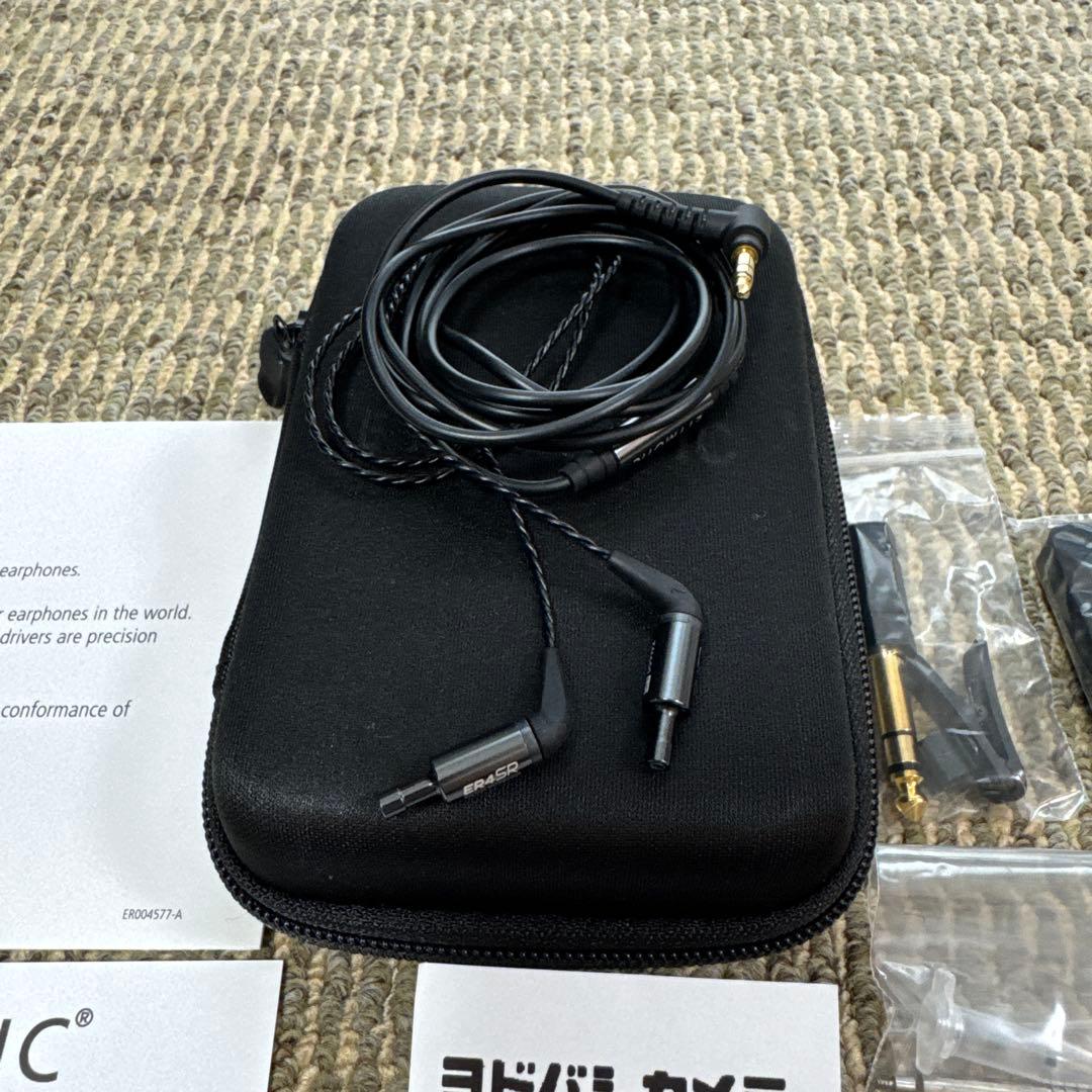 ETYMOTIC ER4SR 有線イヤホン イヤーチップ未使用