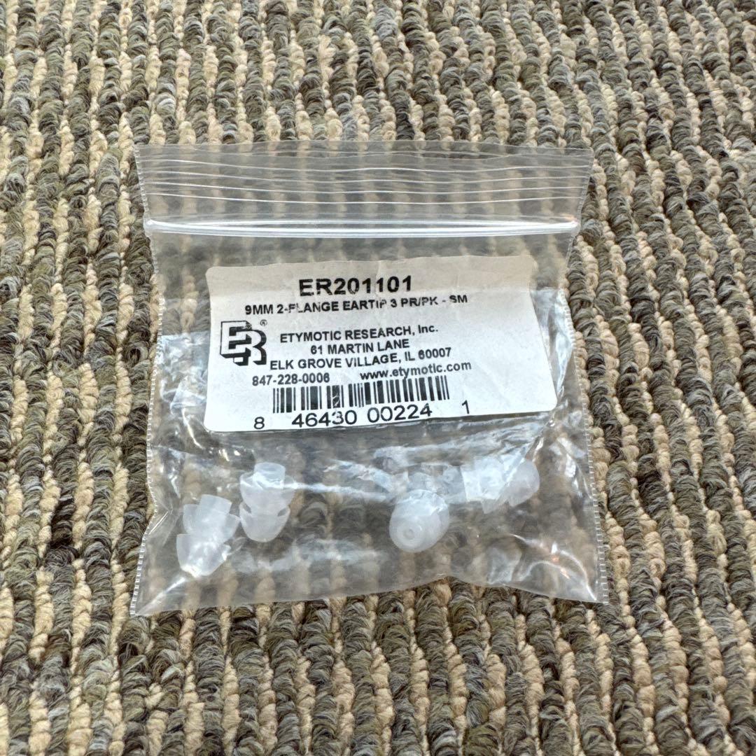 ETYMOTIC ER4SR 有線イヤホン イヤーチップ未使用
