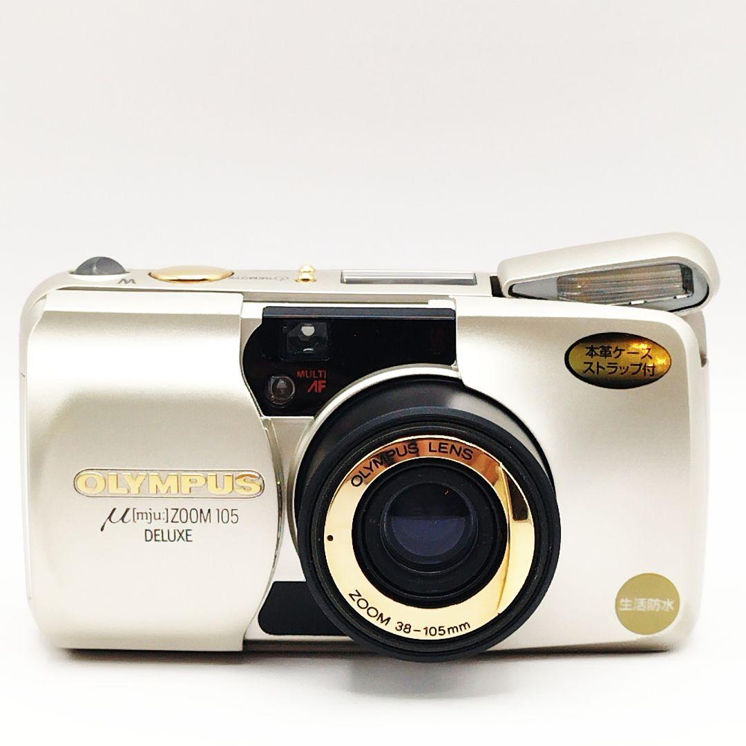 OLYMPUS μ ZOOM 105 DELUXE コンパクトカメラ 動作確認済
