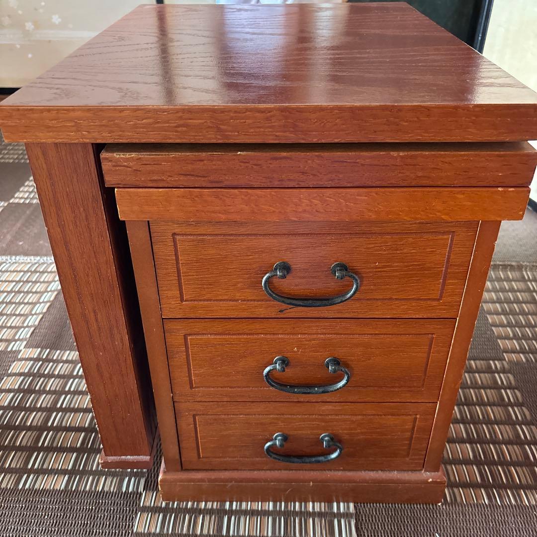 バ*ラ様 昭和レトロ家具　折りたたみ文机　ヴィンテージ家具　アンティーク　座机