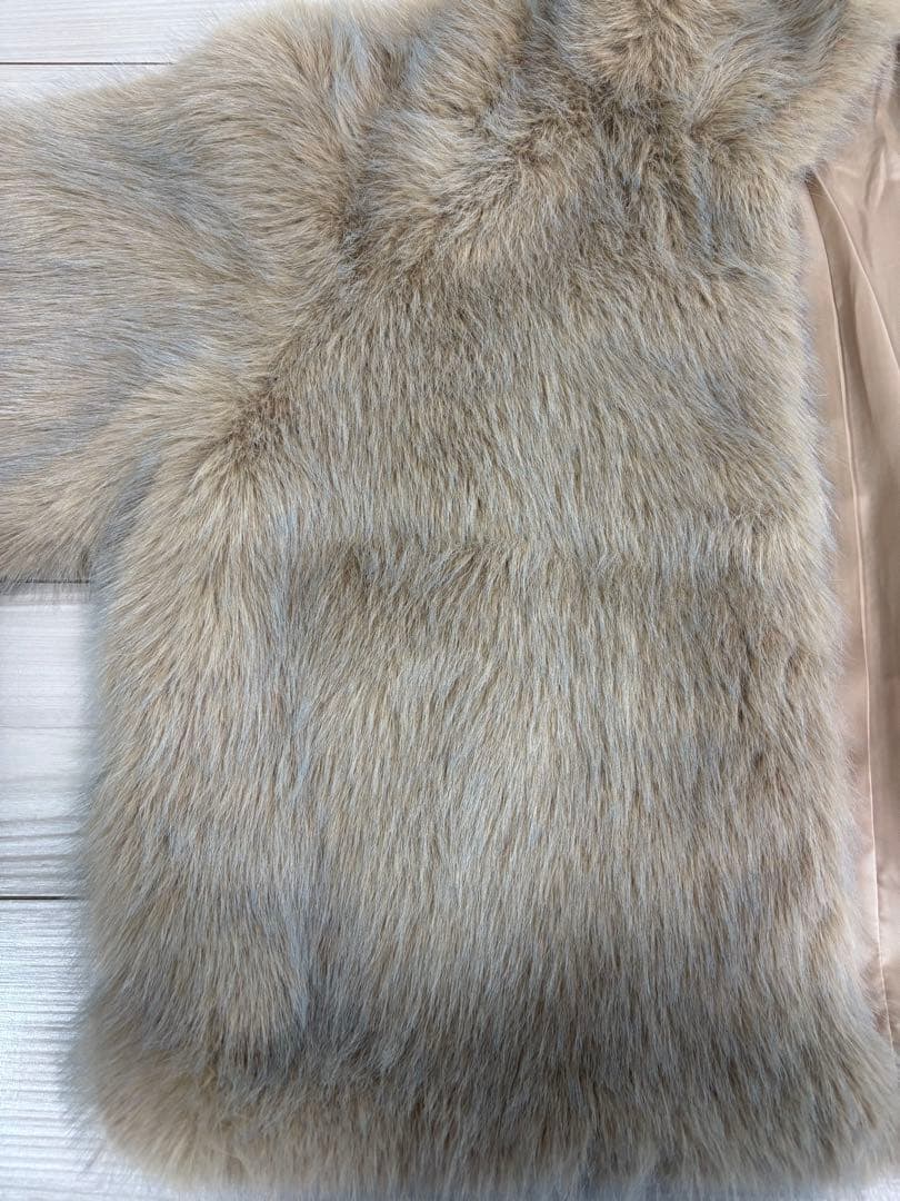 MURUA MIX フェイクファーブルゾン