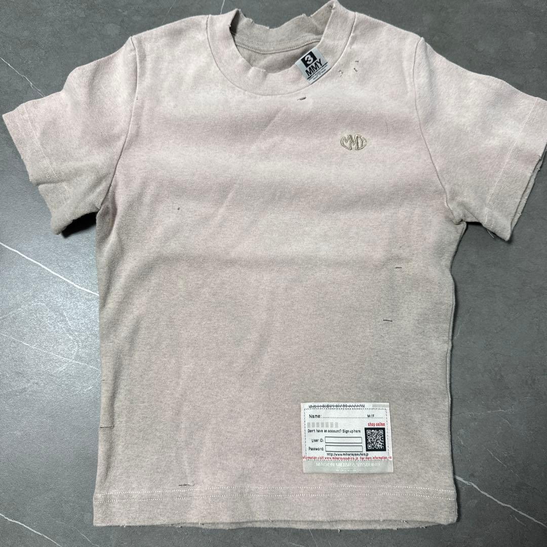 トップス MIHARA YASUHIRO Bleached Mini T-shirt