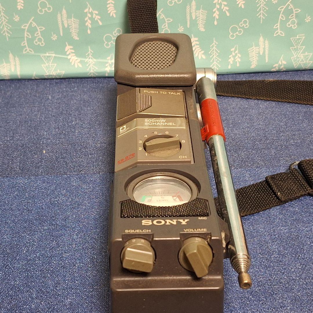 SONY　ICB-87R トランシーバー　ジャンク