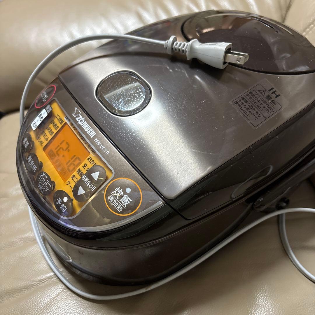 Zojirushi IH炊飯器 NW-V10 ブラウン 説明書付き