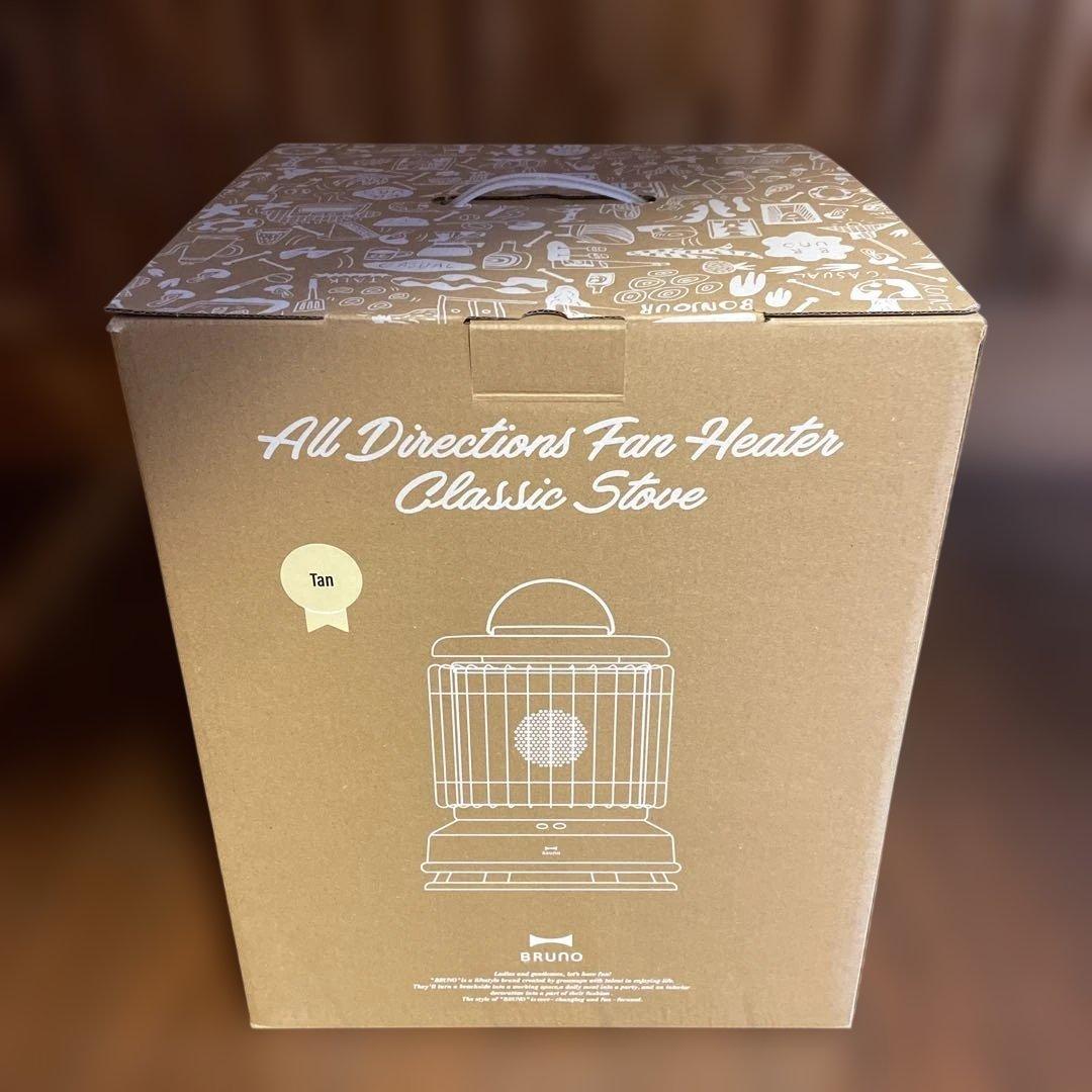 【新品未使用】BRUNO セラミックファンヒーター