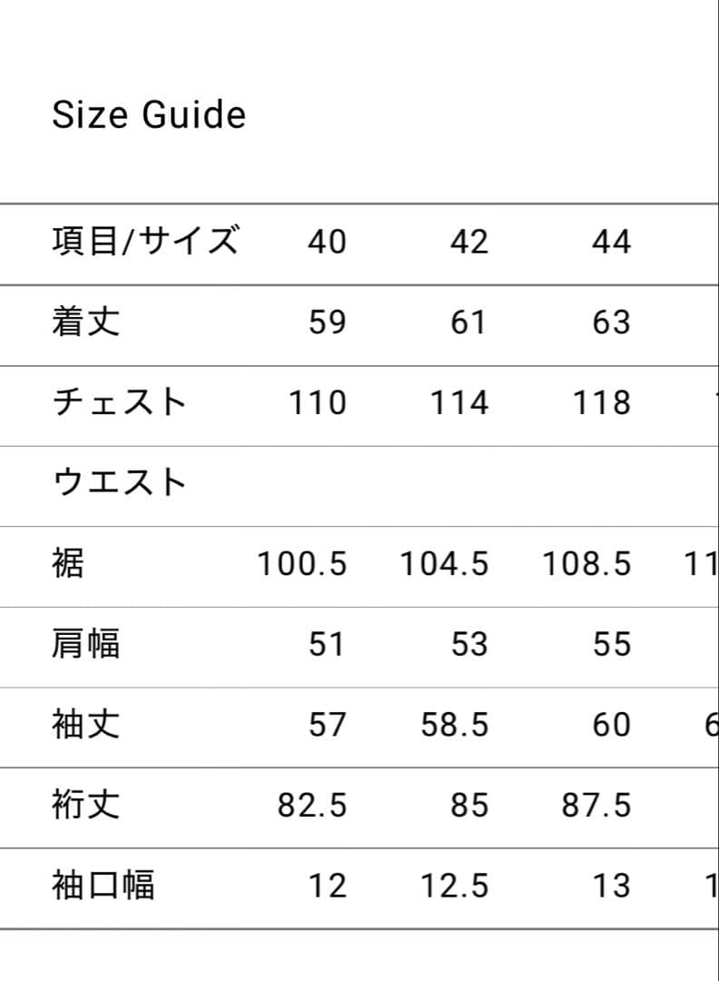 CIOTA セカンド デニムジャケット 44