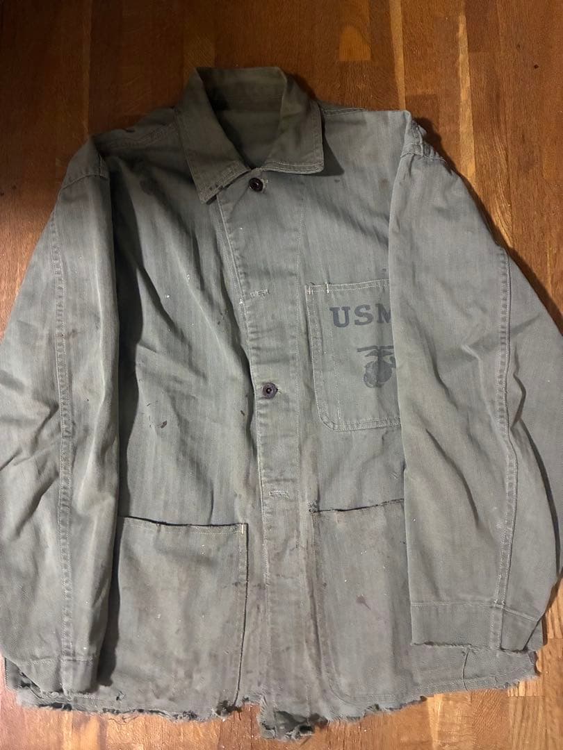 ヴィンテージ40s USMC P41 HBT ジャケット