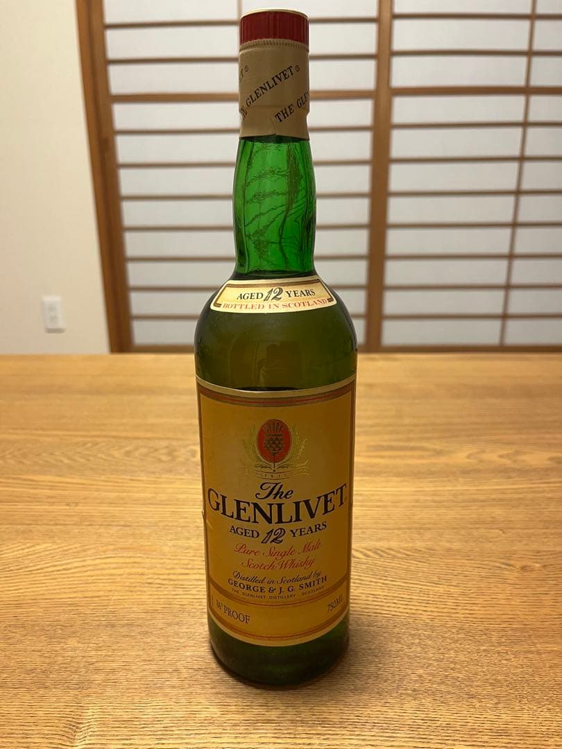 グレンリベット 12年 750ml 86°PROOF