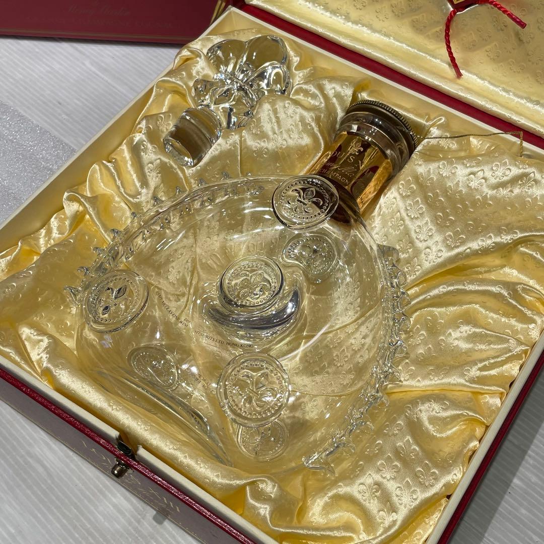 ① 美品 Baccarat レミーマルタン ルイ13世 空瓶 バカラ　箱入り