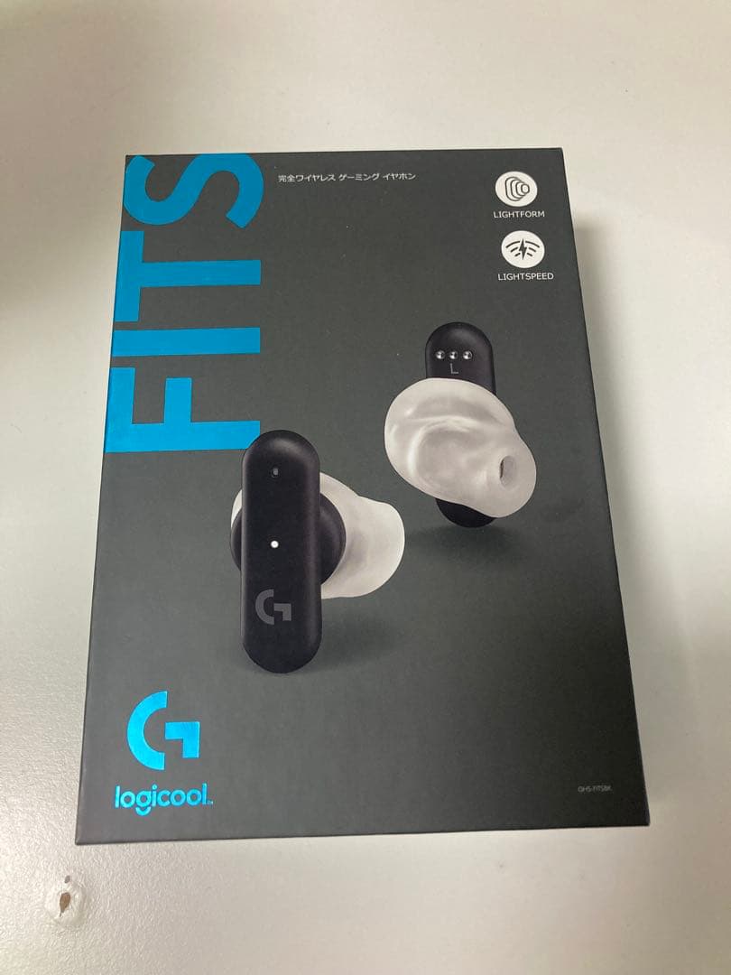 ロジクールG FITS ワイヤレスゲーミングイヤホン ブラック　gfits 新品
