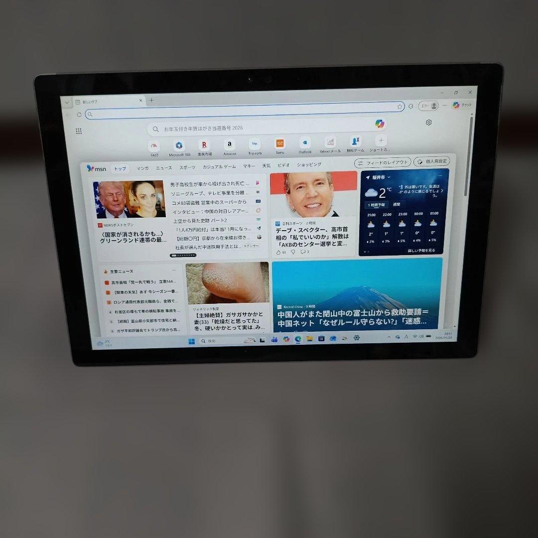 Microsoft Surface 1724 4G SSD128G 2021付き