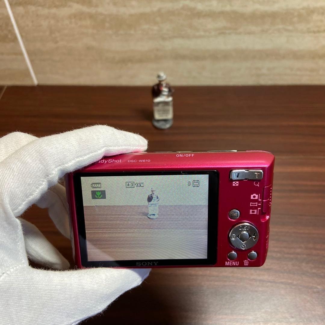 SONY Cyber−Shot DSC-W610 デジカメ 4912