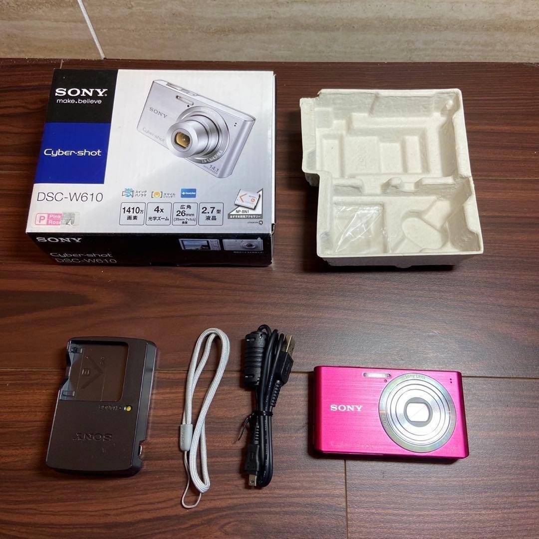 SONY Cyber−Shot DSC-W610 デジカメ 4912
