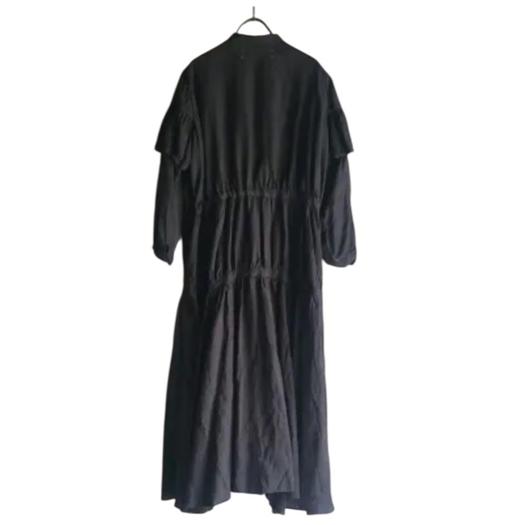 HALLELUJAH ハレルヤ シュミーズアラレーヌ 黒40 ロングワンピース