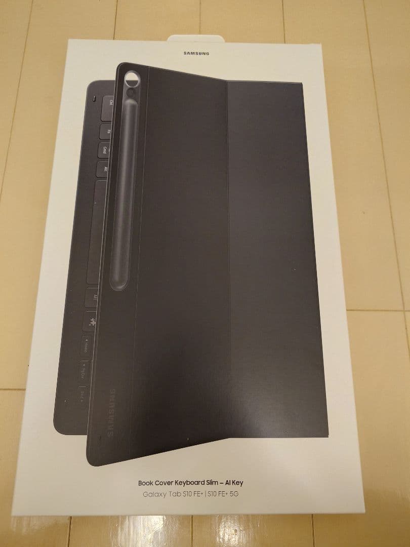 Galaxy Tab S10 FE+ 用 キーボードスリムブックカバー