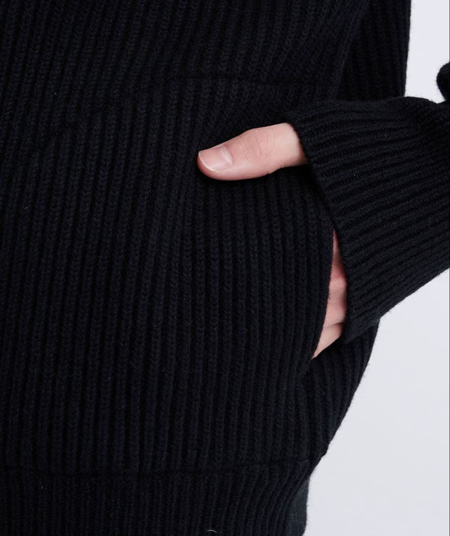 jieda 2ウェイ　ドライバーズニット グレー 2023FW