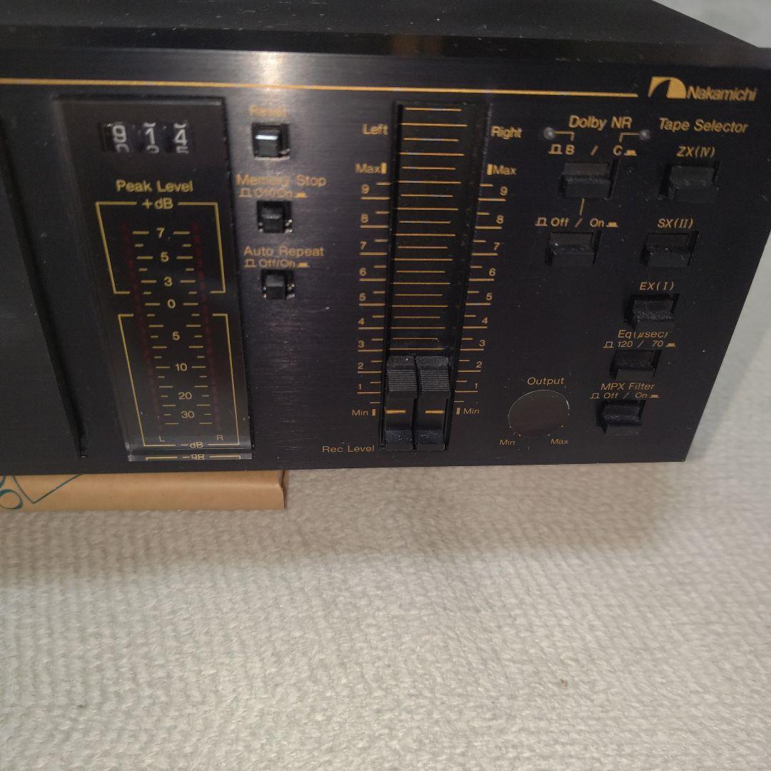 ナカミチ　Nakamichi 2ヘッドカセットデッキ　BX-125