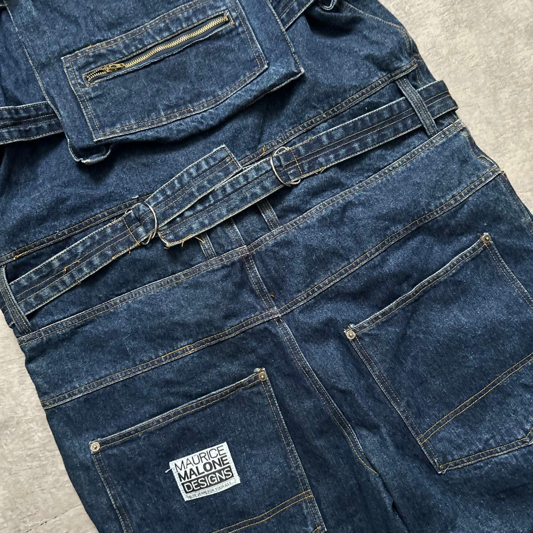 専用　希少MAURICEMALONE モーリスマローンオーバーオールXLサイズ